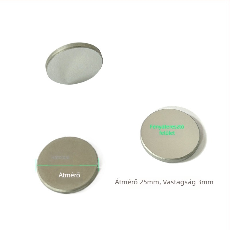 ZnSe lencse, fókusztávolság 50.8/63.5 mm, átmérő 20 mm, vastagság 3 mm
