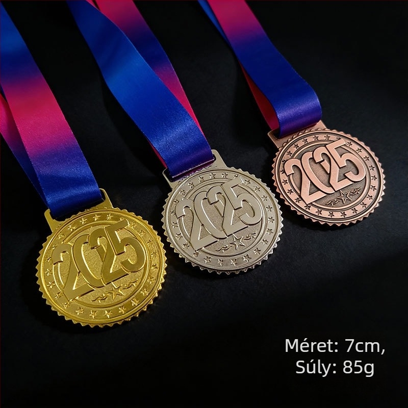 2026-os új kreatív emlékmedál – prémium dolgozói díj plakett, gyermekkosárlabda sportmedál