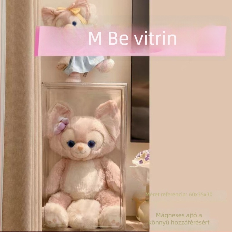 Átlátszó akril vitrín plüssbabáknak Lina Belle Stellalou
