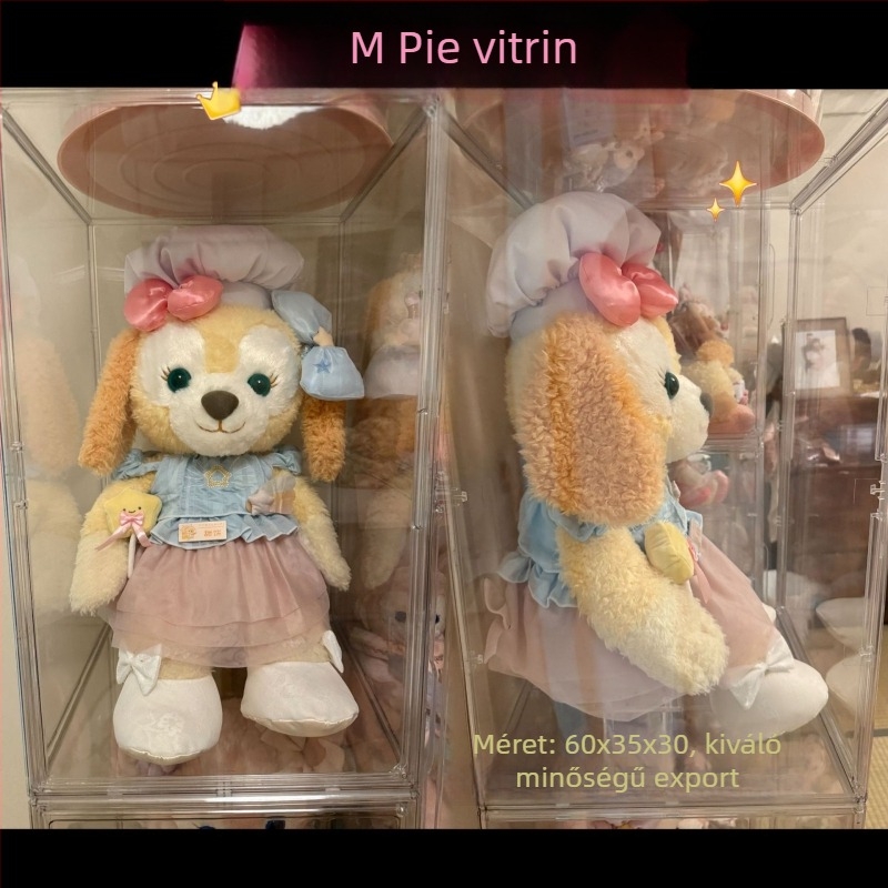 Átlátszó akril vitrín plüssbabáknak Lina Belle Stellalou