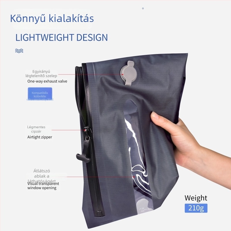 OKD új vastagított TPU vákuum tároló táska utazáshoz és otthonra, nedvességálló, nagy kapacitású ruháknak