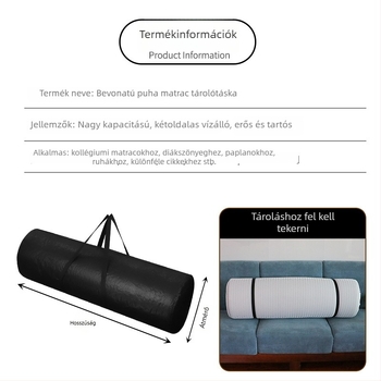 Laminált párnák tároló készlet latex párna, 3D párna, puha párna; kétoldalas vízálló és nedvességálló párna; rendszerező táska