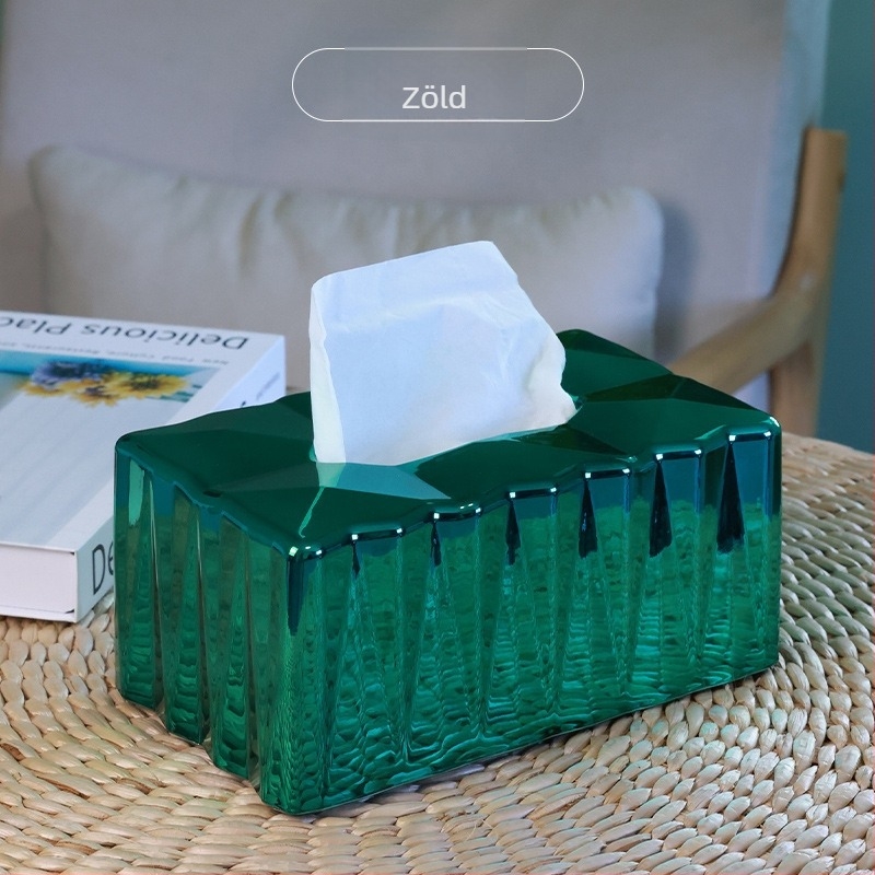 Nanshang Papírzsebkendő doboz – könnyed luxus érzet a nappaliba, asztali szervező, minimalistikus dizájn