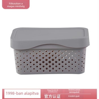 Nordic tároló doboz fedővel, kollégiumi éjjeli tároló, nagy kapacitású, modern minimalist dizájn