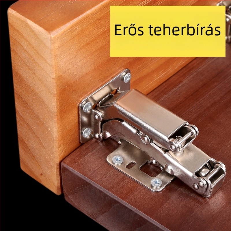 3-4 cm vastag ajtópanel, nagy szögű csuklópánt, 130-170°, fúrás nélkül, szekrényajtóhoz