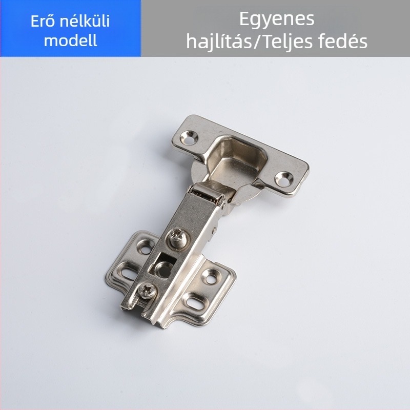 Kétfokozatú hidegen hengerelt acél szekrénypánt, fogantyú nélküli, nyomásra nyíló, csendes, rugó nélküli