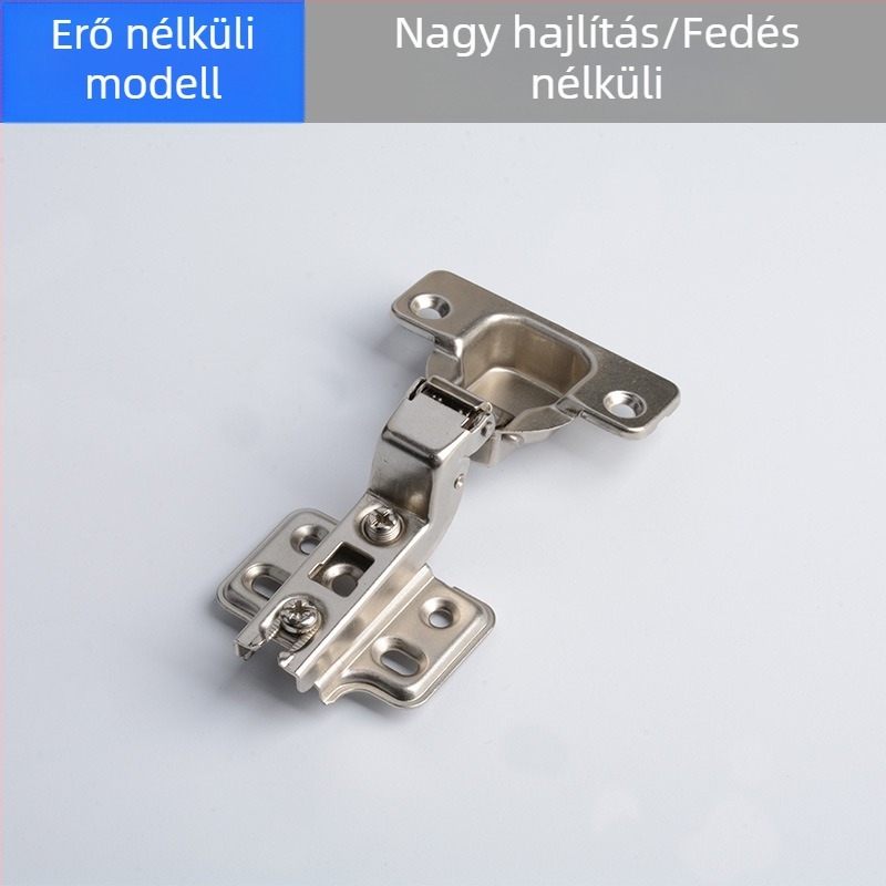 Kétfokozatú hidegen hengerelt acél szekrénypánt, fogantyú nélküli, nyomásra nyíló, csendes, rugó nélküli