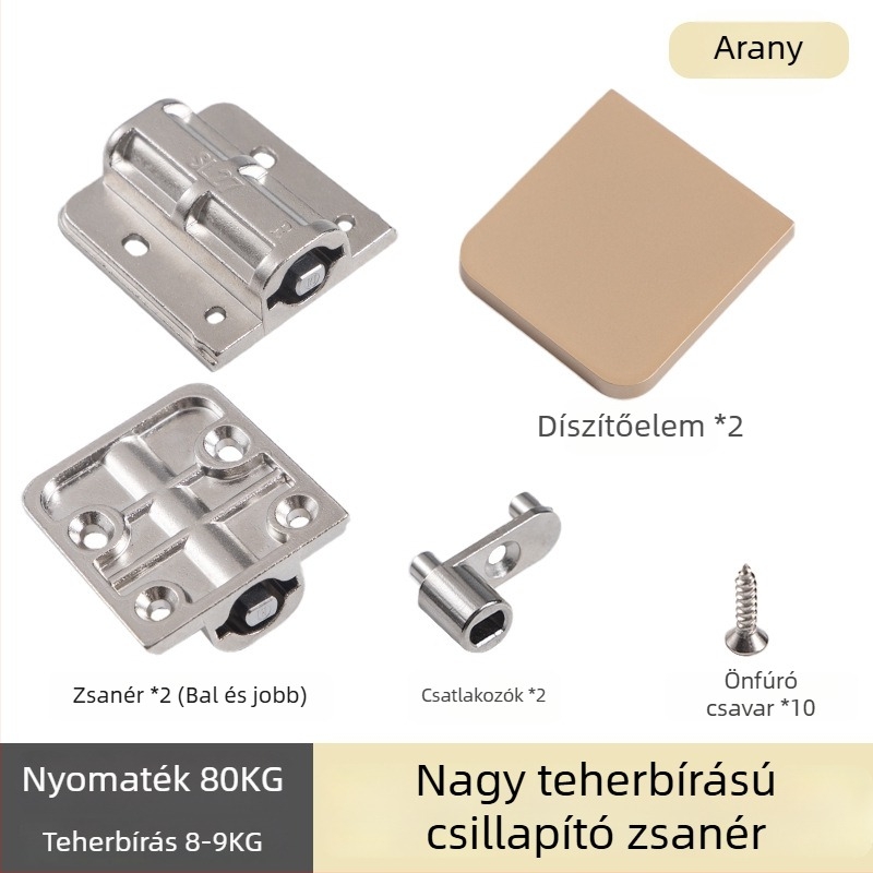 Ultra vékony sminkasztal-balamelyek csillapítóval, felfelé nyíló, felületre szerelt hardver