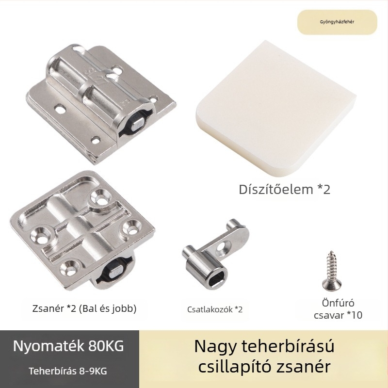 Ultra vékony sminkasztal-balamelyek csillapítóval, felfelé nyíló, felületre szerelt hardver