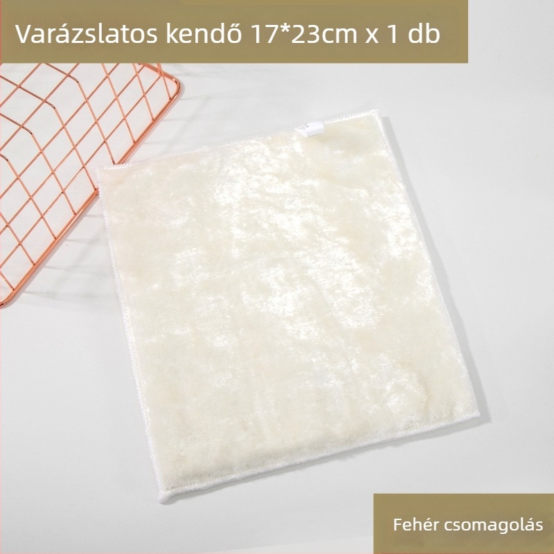 Kétszínű, vastag mosogatókendő konyhai tisztításra, nedvszívó felületek letörlésére