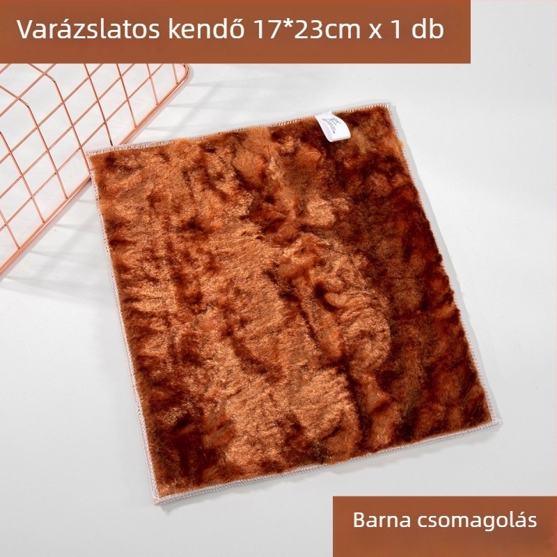 Kétszínű, vastag mosogatókendő konyhai tisztításra, nedvszívó felületek letörlésére