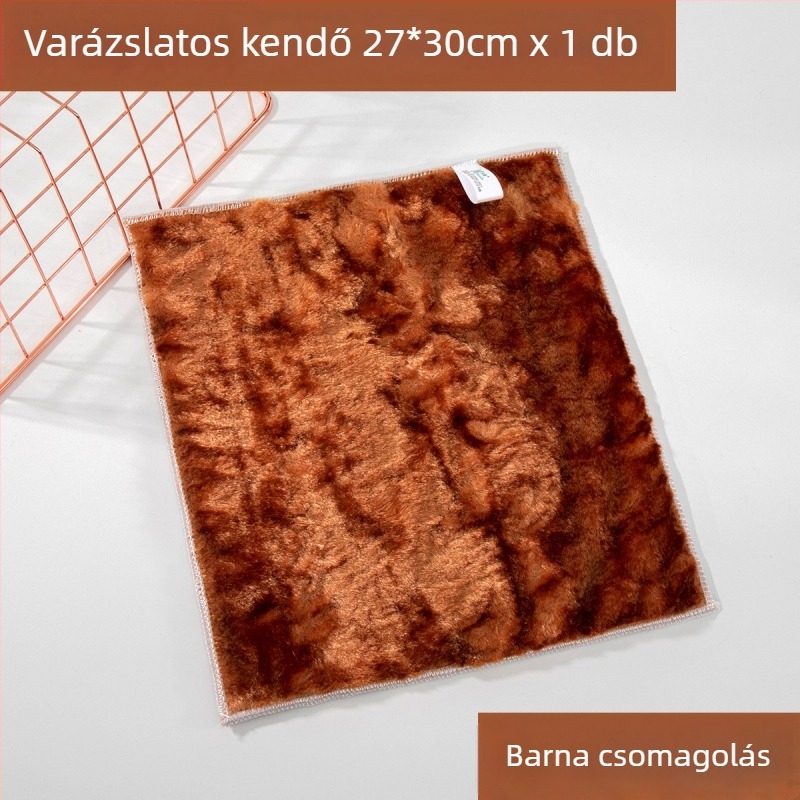 Kétszínű, vastag mosogatókendő konyhai tisztításra, nedvszívó felületek letörlésére