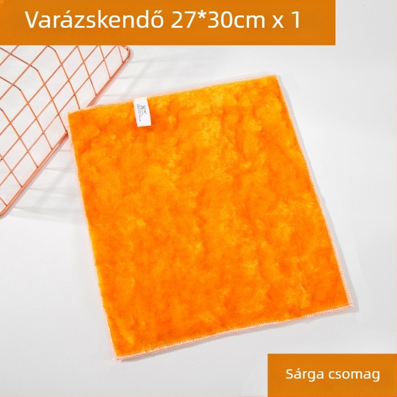 Kétszínű, vastag mosogatókendő konyhai tisztításra, nedvszívó felületek letörlésére