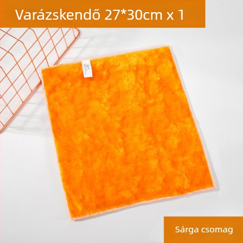 Kétszínű, vastag mosogatókendő konyhai tisztításra, nedvszívó felületek letörlésére