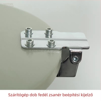 Szárítógép dobfedél csukló, felfordítható zár a hopper számára, 50 kg-os dobcsukló tartó, hopper rögzítő kiegészítő