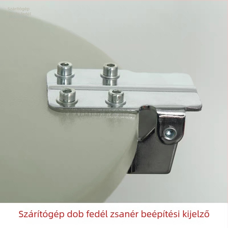 Szárítógép dobfedél csukló, felfordítható zár a hopper számára, 50 kg-os dobcsukló tartó, hopper rögzítő kiegészítő
