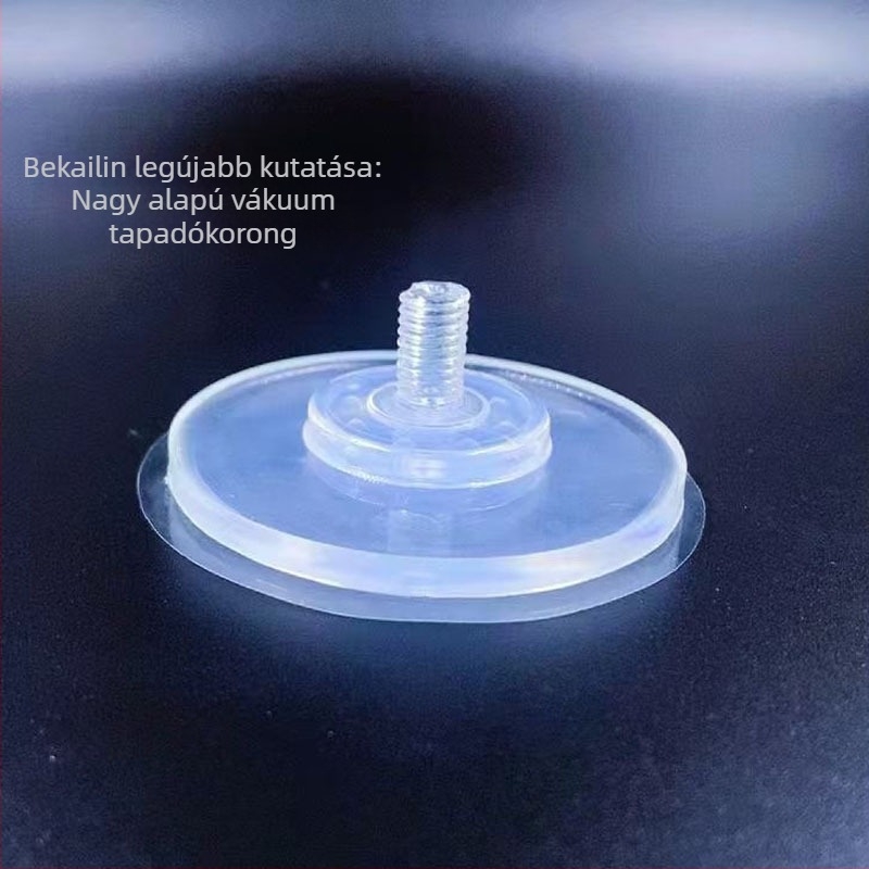 Tömörfa kampó szívókoronggal, fúrás nélkül, nagy teherbírás, fürdőszobához