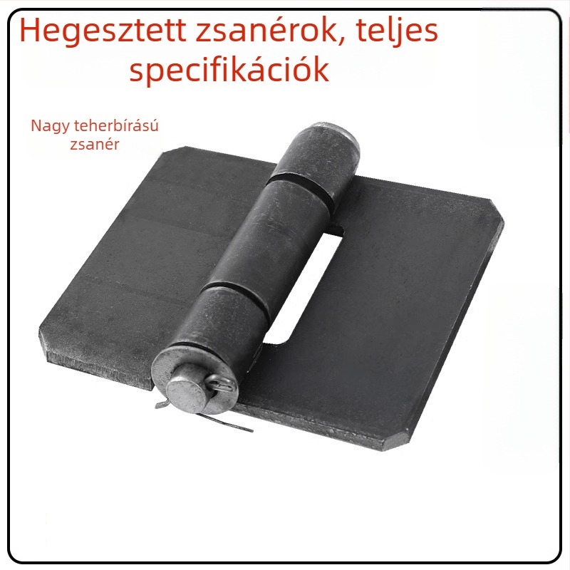 Súlyos terhelésű hegesztett pántok, H-Formájú, rozsdamentes acél, kefés felület, levehető