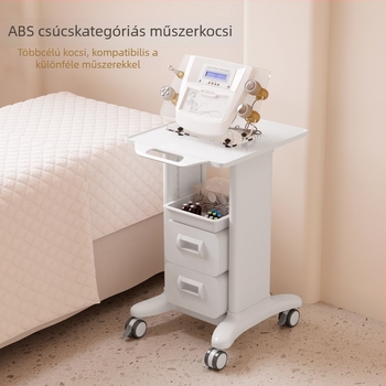 Mobil kozmetikai eszközök kocsi egy fiókkal és háromszintes tárolóval