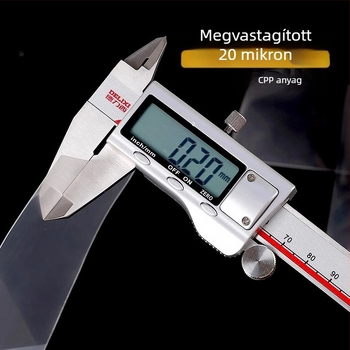 Akril álló tároló tasak átlátszó védőtasakkal, 0,2 mm vastagságú, merev karton hátlap