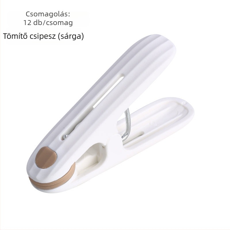 Sima varrat nélküli szárító kapocs, többfunkciós, műanyag, szélálló