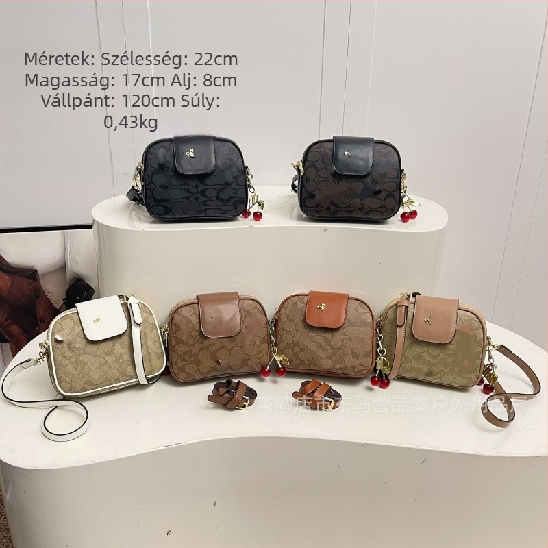 PU bőrhatású mini négyszögletes crossbody táska alfabet lánccal, koreai stílusú, mindennapi használatra, 2025 téli kollekció