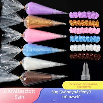 Gyöngyház ragasztó DIY ékszerekhez, 50 g zacskó