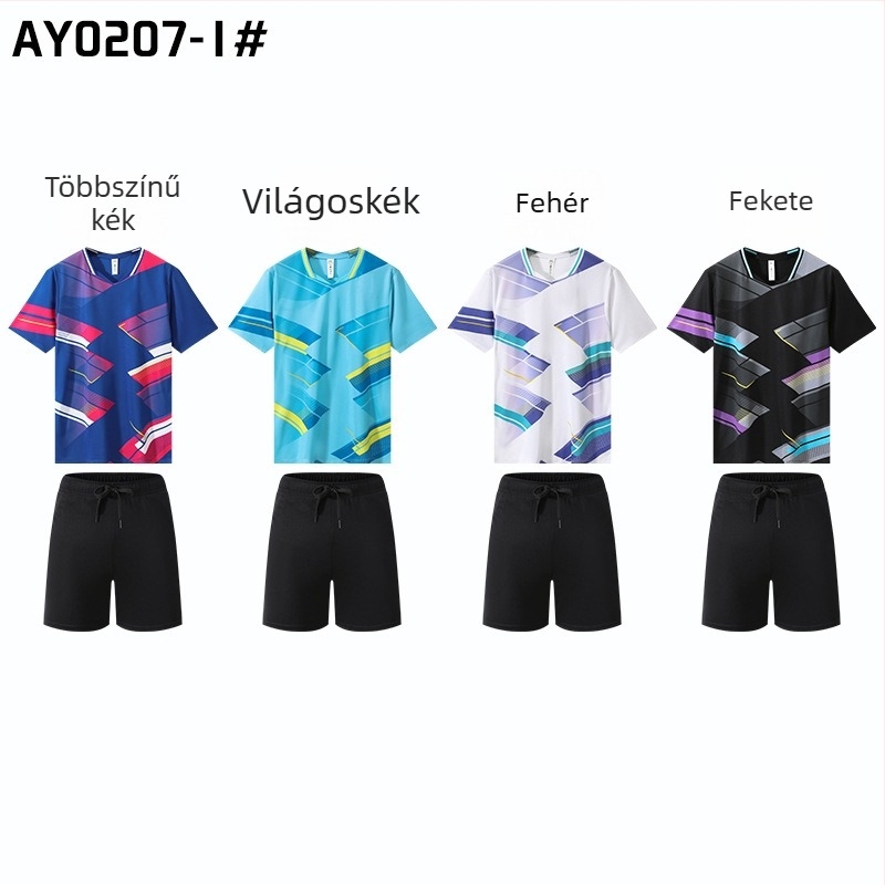 Többfunkciós sportos ruházat röplabda és tollaslabda számára, edzéshez és szabadtéri szabadidőhöz, testreszabható