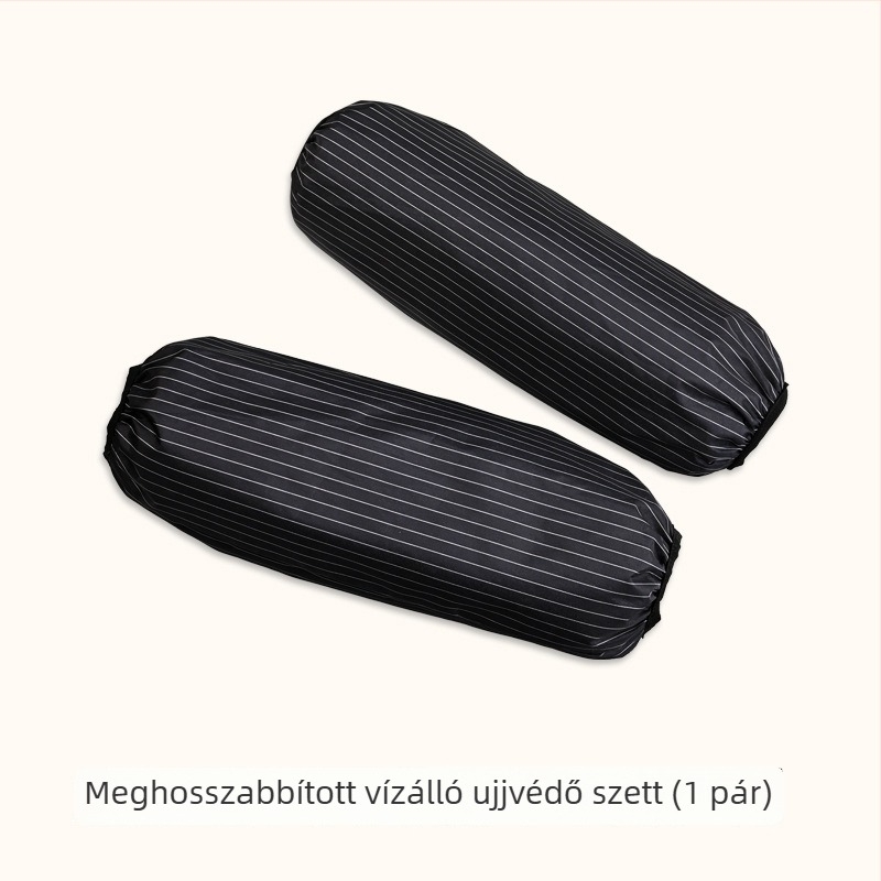 Férfi kötény konyhai munkához, vízálló és olajálló, hosszú, egy méret, csíkos poliészter.