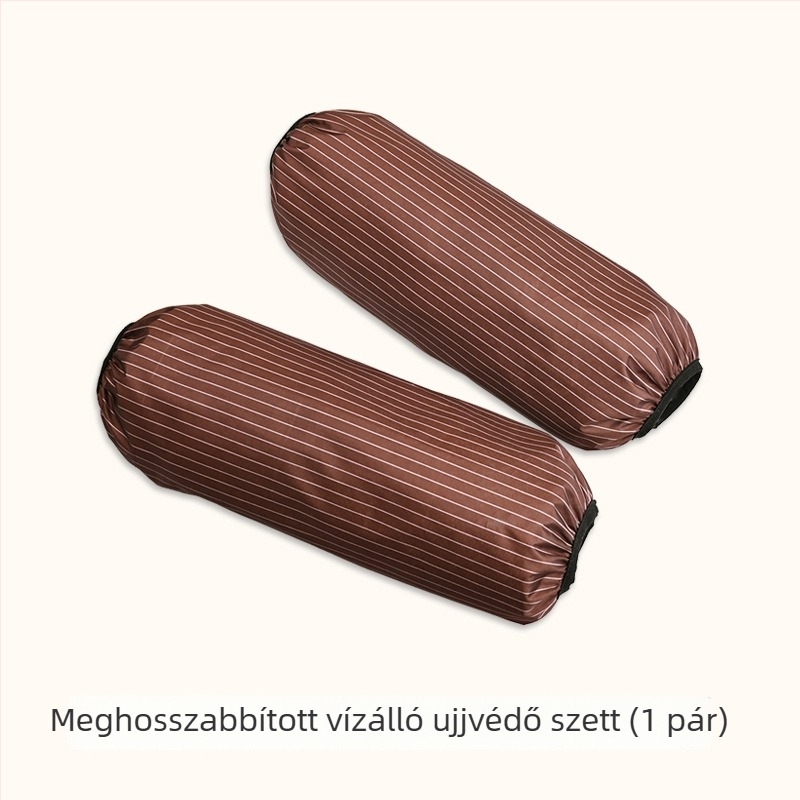 Férfi kötény konyhai munkához, vízálló és olajálló, hosszú, egy méret, csíkos poliészter.