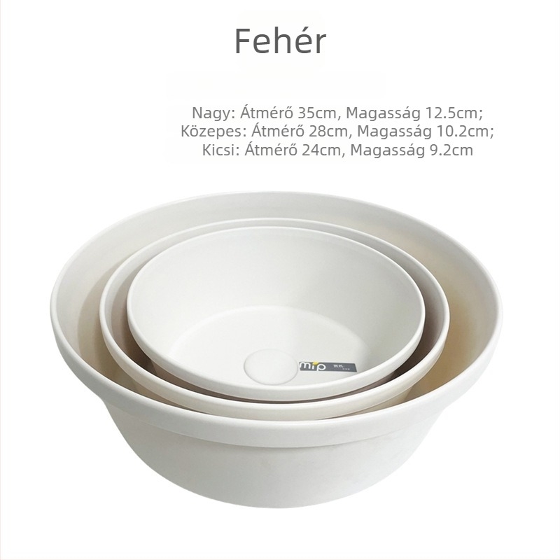 Új vastagabb műanyag négyszögletes mosdó, otthoni használatra, matt felület, csúszásmentes, minimalist dizájn