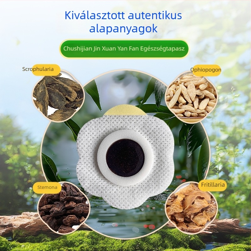 Gyerekeknek torok- és mandulaegészség patch, köldök patch, akupunktúra patch
