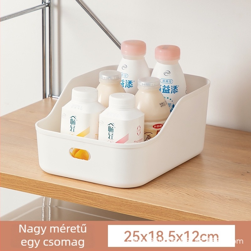 Konyhai tárolópolc a pulton és a szekrényben — több szintű polc fűszereknek, edényeknek és tálaknak