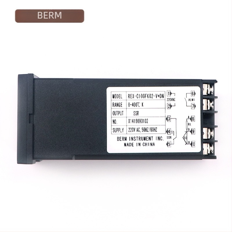 Belmei termosztát REX-C100 V DN intelligens SSR szabályozható hőmérséklet-vezérlő