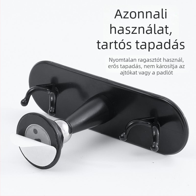 Fúrás nélküli mágneses ajtóstop a fürdőszobába, erős mágnessel, rögzítés a talajon, láthatatlan tartó