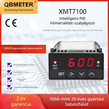 XMT7100 piros intelligens PID hőmérséklet-szabályozó, ipari kategóriás