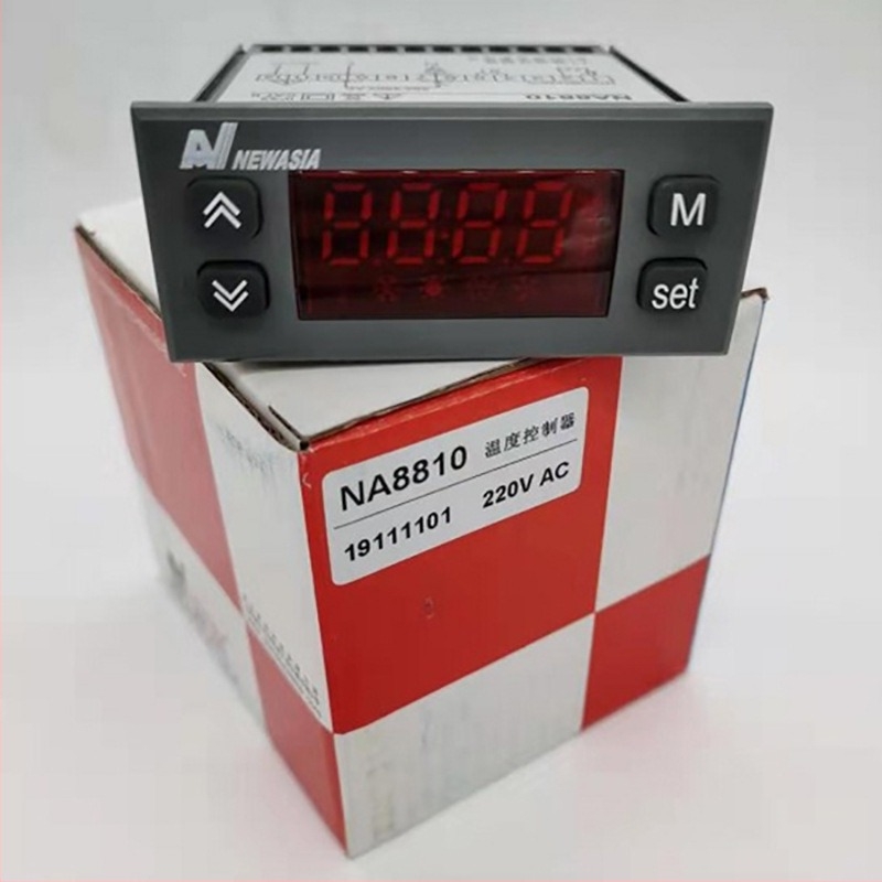 NA8810 Digitális hőmérséklet-szabályozó hűtőtároláshoz, állítható termosztáttal és hőmérővel