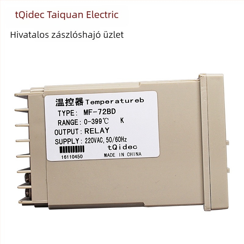 TQidec MF-72BD tekerős hőmérsékletszabályozó