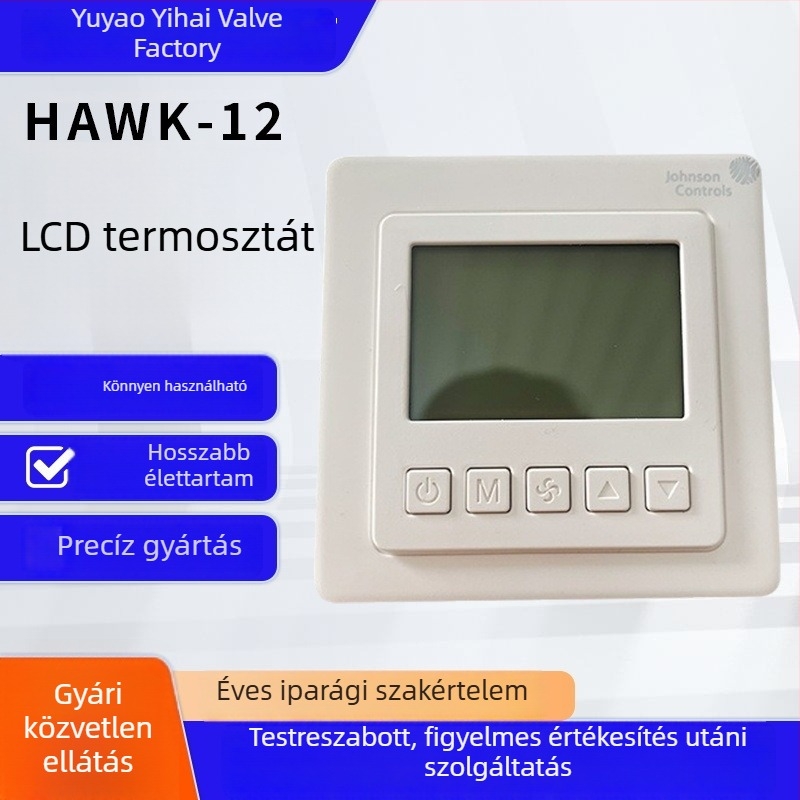 Családi elektromos padlófűtés LCD termosztát szénszálas fűtéshez – nagy pontosságú intelligens hőmérséklet-szabályozó