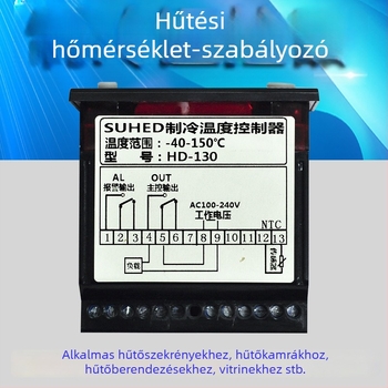 Okos, teljesen automata hőmérséklet-szabályozó hűtőszekrényekhez и hűtőtárolókhoz