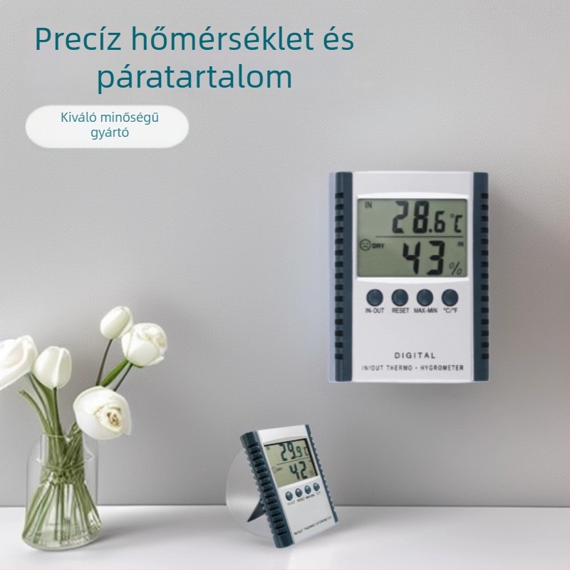 HC520 Elektronikus hőmérséklet- és páratartalom-mérő vezérlő