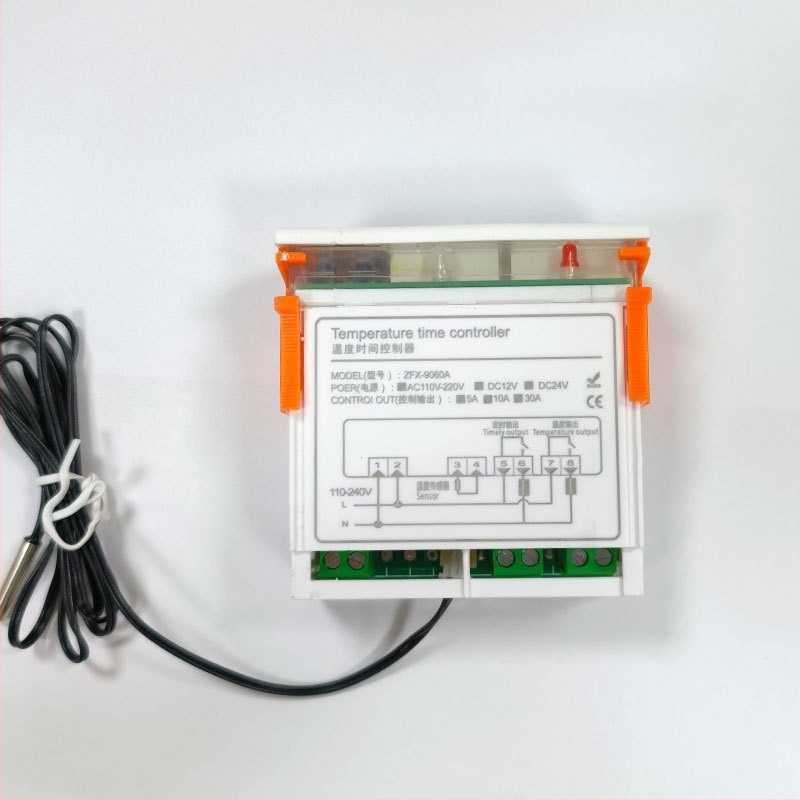 ZFX-9060A időzített hőmérséklet-szabályozó digitális kijelzővel