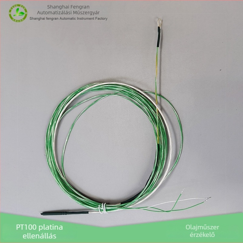 Pt100 platina hőmérséklet-ellenállás, 2B osztályú, FEP többszálú kábel, száraz típusú transzformátorhoz, hőmérséklet-szabályozó érzékelő