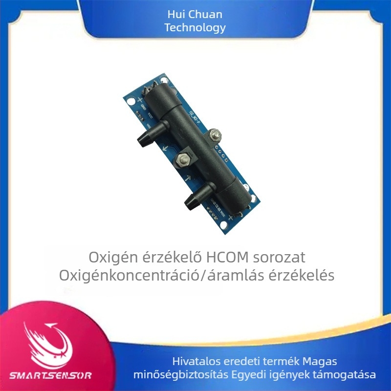 Hui Chuan Technology HCOM ultrahangos oxigénszenzor, oxigénkoncentrátor, oxigénkamra, oxigénkoncentráció, áramlás 10 L/min, 5 L/min, 3 L/min