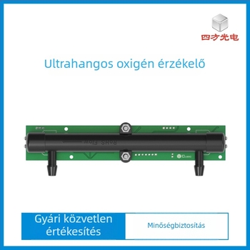 Ultrahangos áramlásérzékelő oxigénáramlás és koncentráció mérésére bináris gázokban