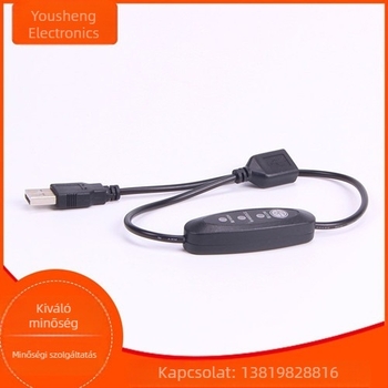USB 5V feszültségszabályozó és háromfokozatú termosztát