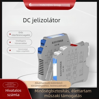 DIN Sínre szerelhető jel-szigetelő DC-485 termopár-transzmitter, hőmérséklet-transzmitter, 1 bemenet, 1 kimenet