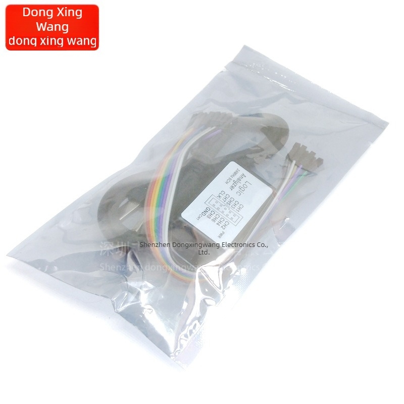 USB Saleae 24M, 8-csatornás logikai analizátor pufferrel, verzió 1.1.16