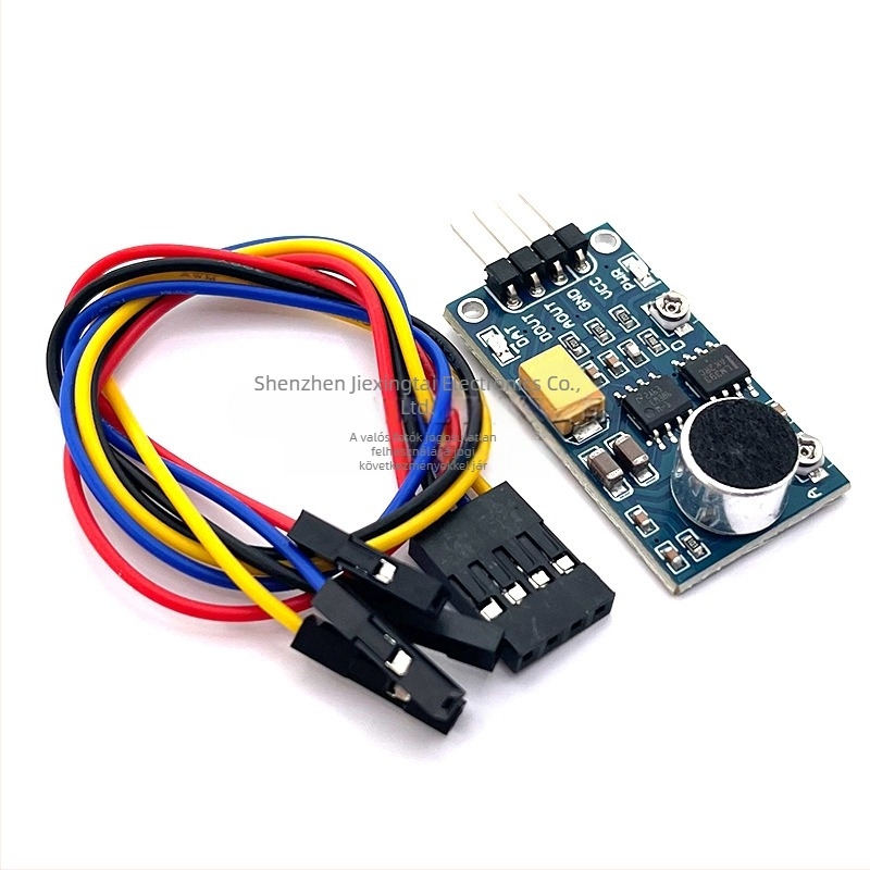 LM386 hang-észlelő szenzor modul, 3.3V-5.3V, hangalapú szenzorkapcsoló