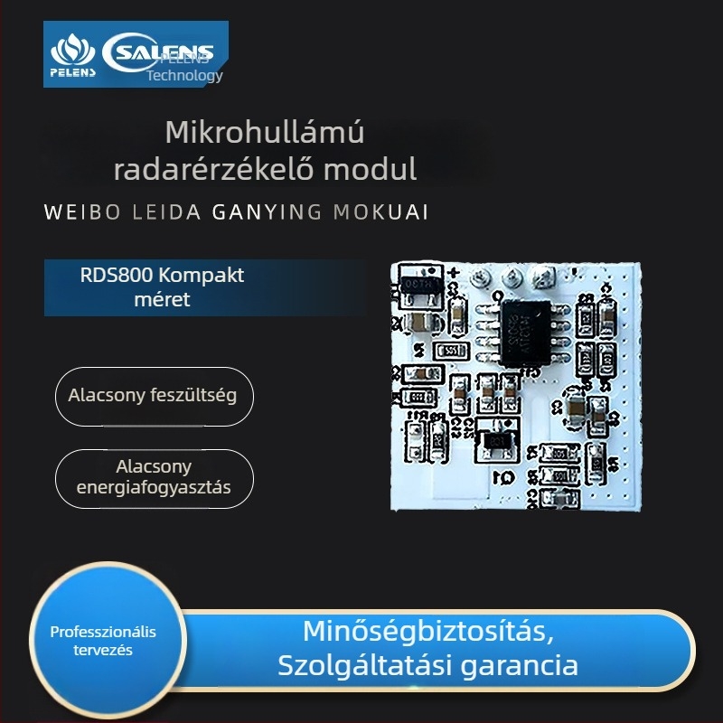 Puen Technology Mikrohullámú radar szenzor modul RDS900A, 9.85 GHz